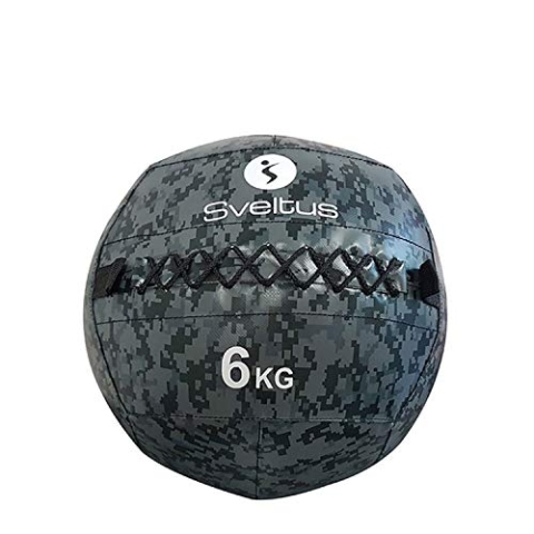 Sveltus 4926 Wall Ball, Camouflage, 6 kg