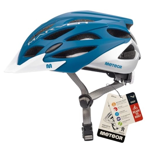 meteor® Marven Fahrradhelm Herren Damen Kinder-Helm MTB rollerhelm mädchen kinderfahrradhelm für Downhill rennradhelm Mountainbike Inliner skaterhelm BMX fahradhelm Scooter Jungen Bike Helmet