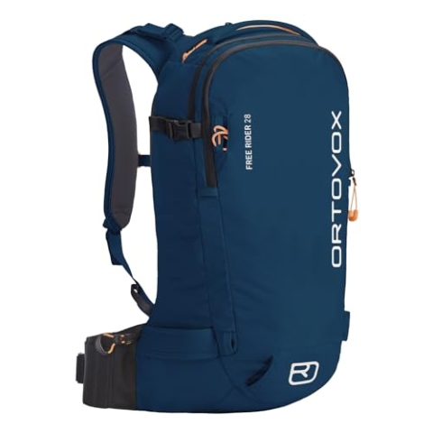 ORTOVOX 46830-55902 Free Rider 28 Sports backpack Unisex Adult Petrol Blu Größe U