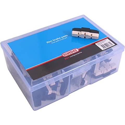 Elvedes Weiss Bremsschuh-Für Magura Box 25 Paar, Einheitsgröße
