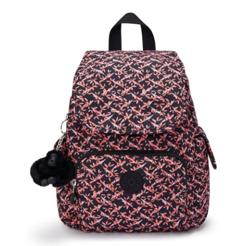 Kipling CITY PACK MINI, Kleiner Rucksack, 14 x 80 x 38 cm, Dancing Bouquet (Multi)