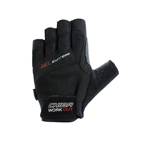 Chiba Herren Handschuh Gel Extrem, Schwarz, S