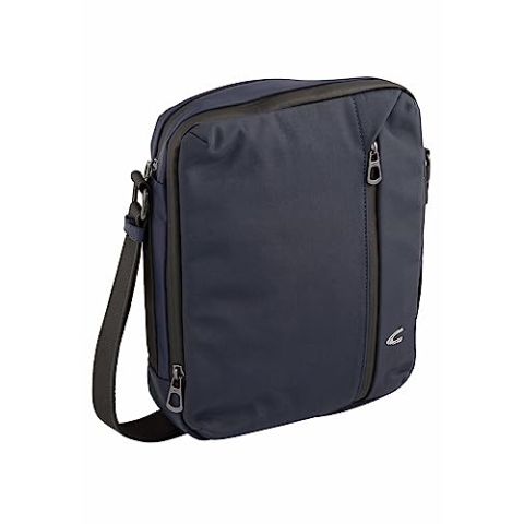 camel active bags Brooklyn Herren Umhängetasche Crossbody Bag Mittelgroß Blau