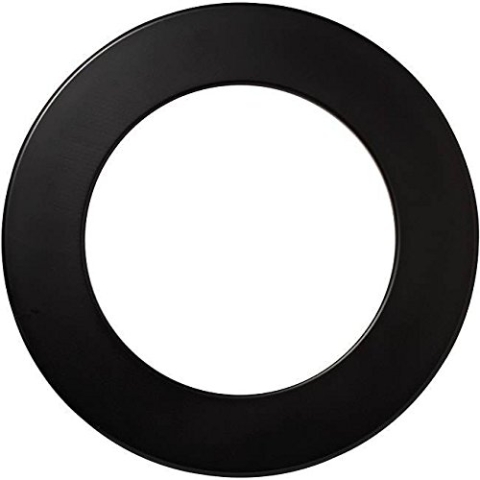 Dartshopper Dart Catchring Dartboard Surround Auffangring Schwarz für alle Dartscheiben Wandschutz Einteilig Schwarz