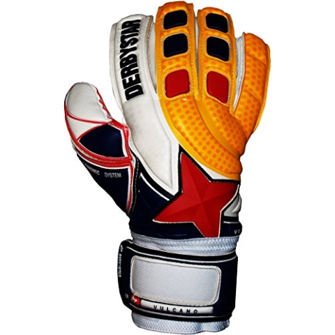 Derbystar Vulcano, 9,5, weiß orange Navy rot, 2659095000