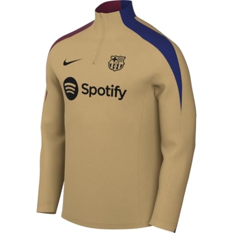 Nike FC Barcelona Strike Dri-FIT Drill-Fußballoberteil aus Strickmaterial für Herren, FN9834