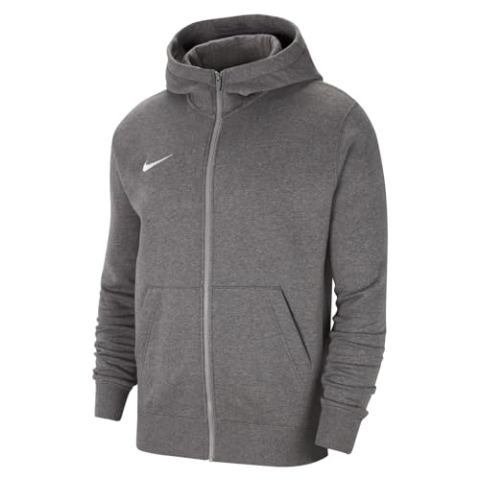 Nike Jungen Park 20 Kapuzenjacke, Kohle Heathr / Weiss, M EU