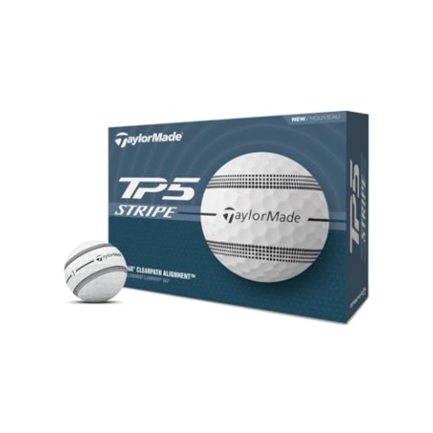 TaylorMade New TP5 Stripe 2024, Golfbälle