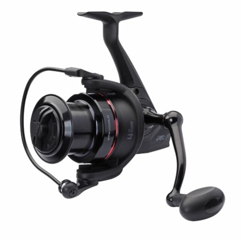 JRC XTX Angelrolle, Spinnrollen, Big Pit Reel, Unisex, Schwarz, 6000, Front Drag