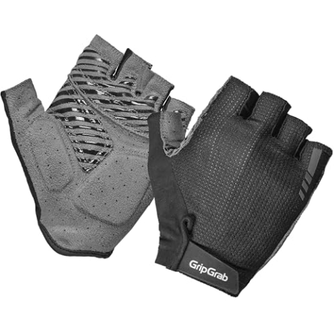 GripGrab Expert RC Max Gepolsterte Kurzfinger Fahrradhandschuhe Sommer Halbfinger Fahrrad Handschuhe Fingerlos Radsport