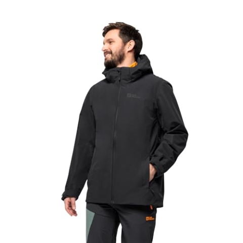Jack Wolfskin Herren Fernblick 2l Jkt M, Schwarz, XXL EU