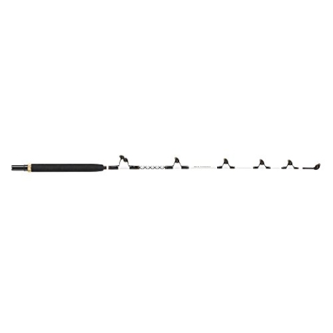 PENN Battalion Posenrute – Aluminum Rollenhalter, Butt-Griff, ALPs RX Rollenhalter, Salzwasser Big Game Boot Angelrute für Hai, Blauflossen Thunfisch