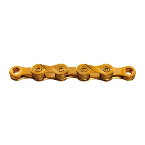 KMC Unisex – Erwachsene X9 Kette, Gold, 1/2 X 11/128 114GL GO