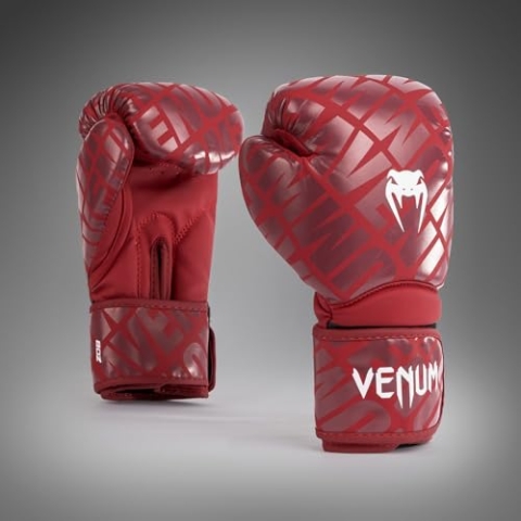 Venum Contender 1.5 XT Boxhandschuhe für Kinder - Weiß-Bordeaux - 4 Oz