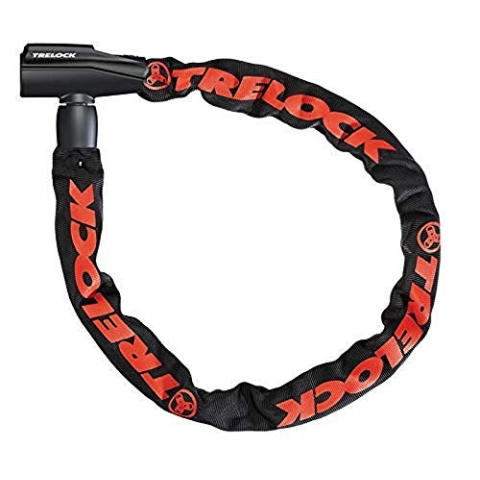 Trelock BC 360/110/6 Kettenschloss, Black, 110 cm