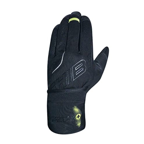 Chiba Express + Winter Fahrrad Handschuhe lang mit Überzug schwarz 2025: Größe: S (7)