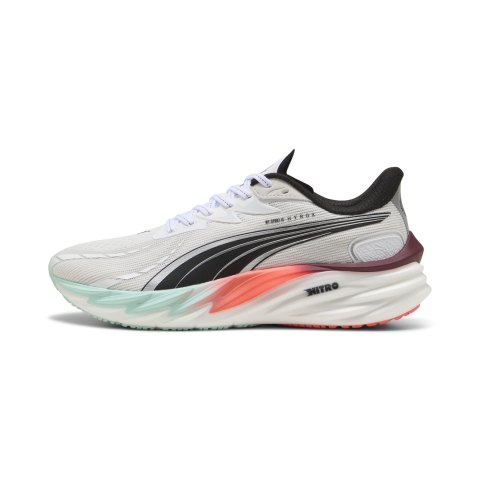 Puma x HYROX Velocity NITRO™ 4 Laufschuhe Herren | White/Mint Melt/Glowing Red | Größe: 41