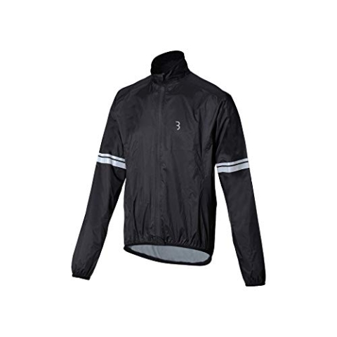 BBB Cycling Unisex-Adult StormShield 2.0 Jacket Radlerjacke Fahrrad Regenjacke | Winddicht Wasserabweisend Wasserdicht Herren und Damen Herbst Winter | MTB Urban Rennrad | XXXL BBW-481, Schwarz
