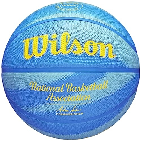 Wilson NBA DRV Pro Heritage Ball WZ3008501XB, Womens,Mens basketballs, Blue, 7 EU