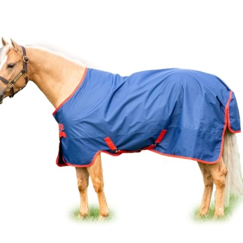 Horseware Amigo Mio Turnout lite Dark Blue red Gr. wählbar (125)
