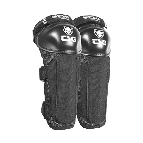 TSG Elbogenschoner Youth Elbow Ellbogenschoner, Black, XS