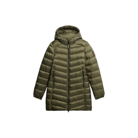 SUPERDRY, HOODED FUJI MID PADDED JACKET, 8MI, 14