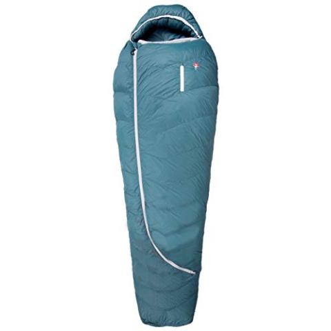 Grüezi bag Biopod DownWool Subzero 200 Allround-Schlafsack Winter/Herbst, 230x85x55cm, bis Körpergröße 200cm, Tkomf 2°C/Tlim -4°C, Packmaß Ø 22 x 25cm