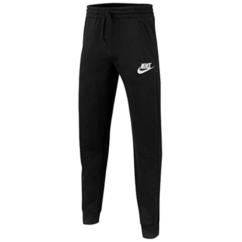 Nike Jungen Sportswear Club Fleece Hose, Black/Black/White, 68 EU