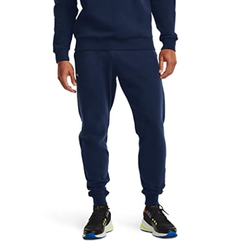 Under Armour Herren Rival Fleece Joggers, komfortable und warme Trainingshose für Männer, Herren Sporthose mit loser Passform