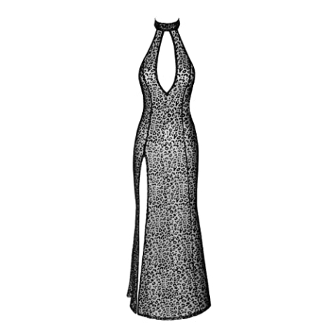 Noir Handmade Damen Kleid-27185101041 Kleid, Schwarz, L EU