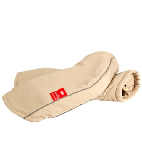 Wobs Bike Pogies Lenkerhandschuhe für Fahrrad (Beige, Universal)