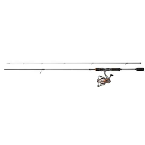 Mitchell Traxx MX2 Lure Spinnruten und Rollen Combo - Raubfisch Setup - Hecht, Barsch, Zander, Forelle, 2.44 m |7-28 g, Grey