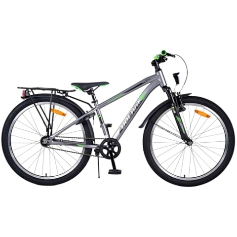 Volare Cross Kinderfahrrad - Jungen - 24 Zoll - dunkelgrau