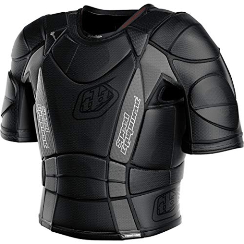 Troy Lee heißem Wetter kurzärmliges Shirt UPS 7850, Schwarz (2015) schwarz schwarz L