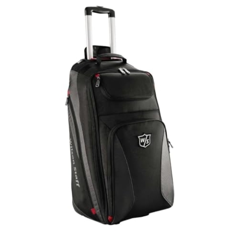 Wilson Staff Golf Rollkoffer, Wheel, schwarz, WGB5003BL