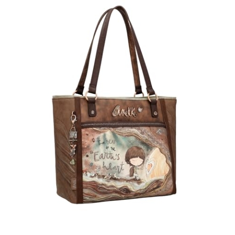 Anekke Shopping Core Schultertasche, Maße: 40-31/29/16 cm, Zubehör und Accessoires für Damen, Mehrfarbig