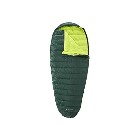 Y by Nordisk Tension Comfort 300 - Daunenschlafsack in Eiform, Größe:L, Seite des Reißverschlusses:links