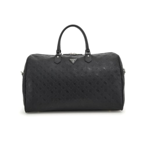 GUESS Wilder Weekender Duffel Bag Black