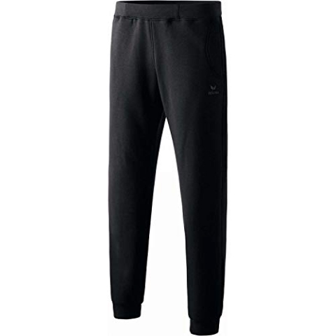 Erima Sweatpant mit Bündchen Kids schwarz, 164 Kinder