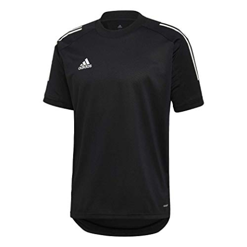 adidas Mens Con20 Tr JSY Shirt, Black/White, L