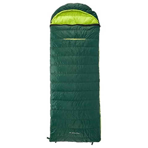 Nordisk Y by Tension Brick 400 - Daunenschlafsack in Deckenform, Größe:M, Seite des Reißverschlusses:Links