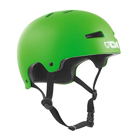 TSG Helm Evolution Solid Color, Satin Lime Green, S/M