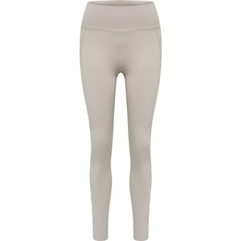 hummel Damen Hmlmt Grace High Waist Tights Leggings, Chateau Gray, S EU