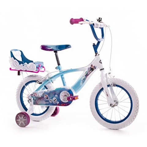 Huffy Babys (Mädchen) Disney Frozen 14", Blau, Klein