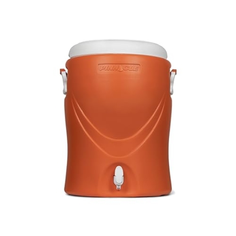 Pinnacle Unisex-Adult Platino 10 Gallon Orange Isolierter Getränkebehälter, 40 Liter