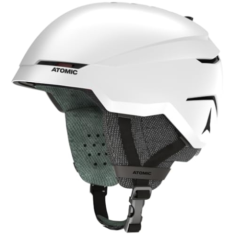 ATOMIC SAVOR Skihelm in Weiß Größe S - Unisex für Erwachsene - 360° Fit System - Überlegener Aufprallschutz - Aircon Belüftungssystem - Kopfumfang 51-55 cm