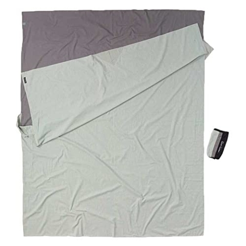 Cocoon CD44/14 Reisesteppdecke Unisex - Erwachsene, Grau, 220 x 180 cm
