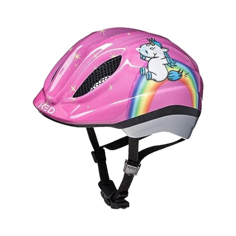 KED Kinder Meggy Originals Fahrradhelm, Einhorn, S/M (49-53cm)