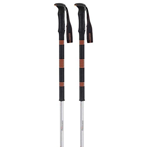 Komperdell Contour Titanal II Foam Länge: bis 140 cm Farbe: black/orange