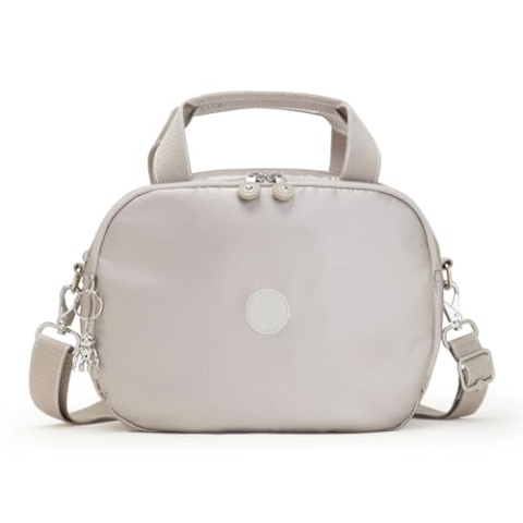 Kipling PALMBEACH Große Kosmetiktasche, Reisezubehör, Metallic Glow (Silber)